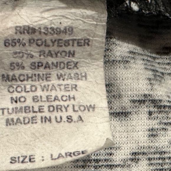 Luv Me More womens ladies Pencil Skirt Black White Large - Picture 4 of 8